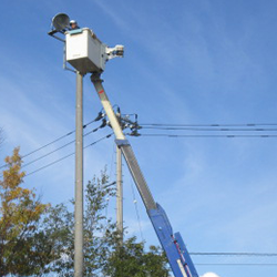 高圧受電柱新設